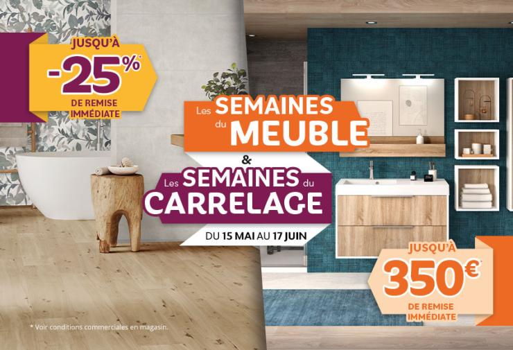  Venez profiter des Semaines du Meuble et du Carrelage | Malrieu